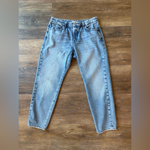 Good American Denim - Good American THE WEEKENDER JEAN GGHNF235T Blue864 high rise loose leg sz 14/32